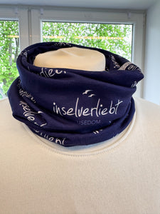 inselverliebt Multifunktionstuch - navy