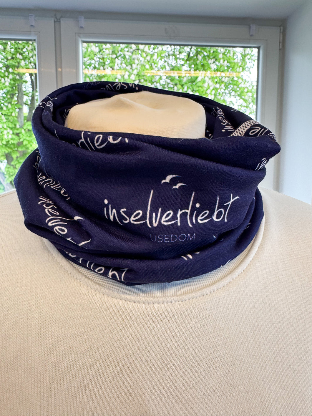 inselverliebt Multifunktionstuch - navy