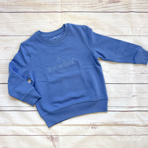 inselverliebt Kinder Sweater - blau