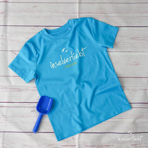 inselverliebt Kinder Shirt - hellblau