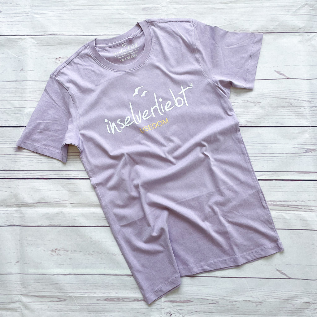 inselverliebt Usedom Shirt - lavendel